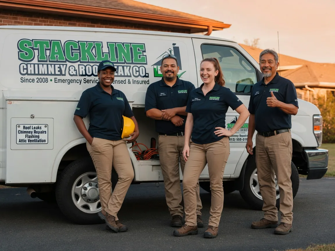 Chimney flashing repair company in Trent, TX